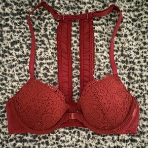 ⭐️ 2/$12 AERIE REAL HAPPY  DEMI LIGHTLY LINED BRA